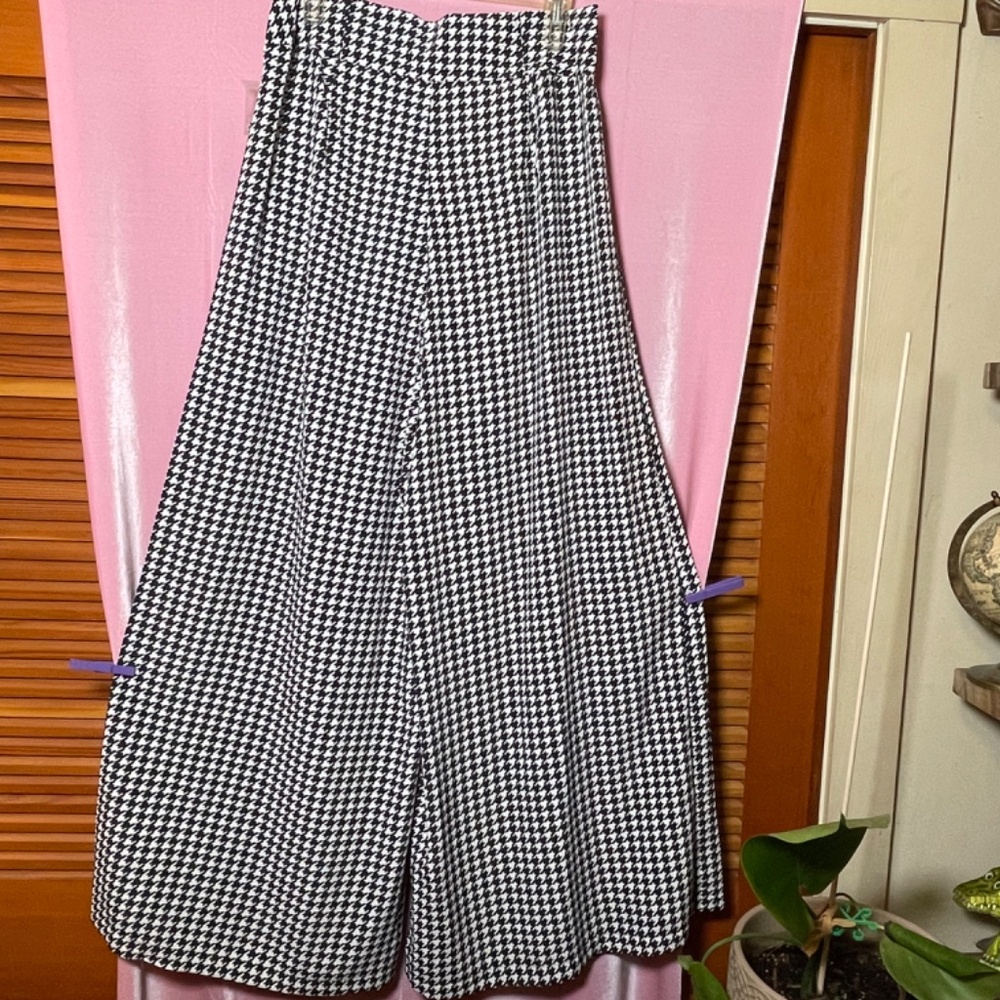 ModCloth NWT Houndstooth Trousers sz14